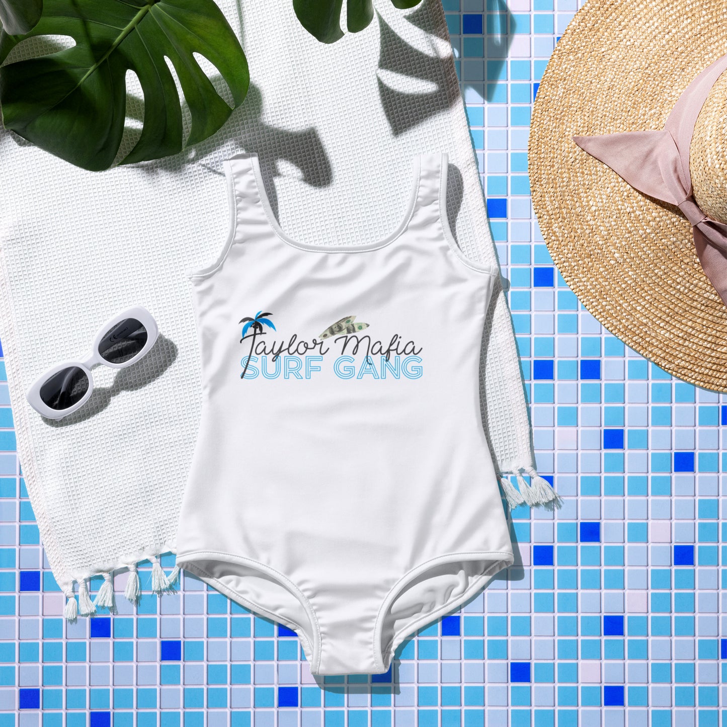 All-Over Print Youth Swimsuit