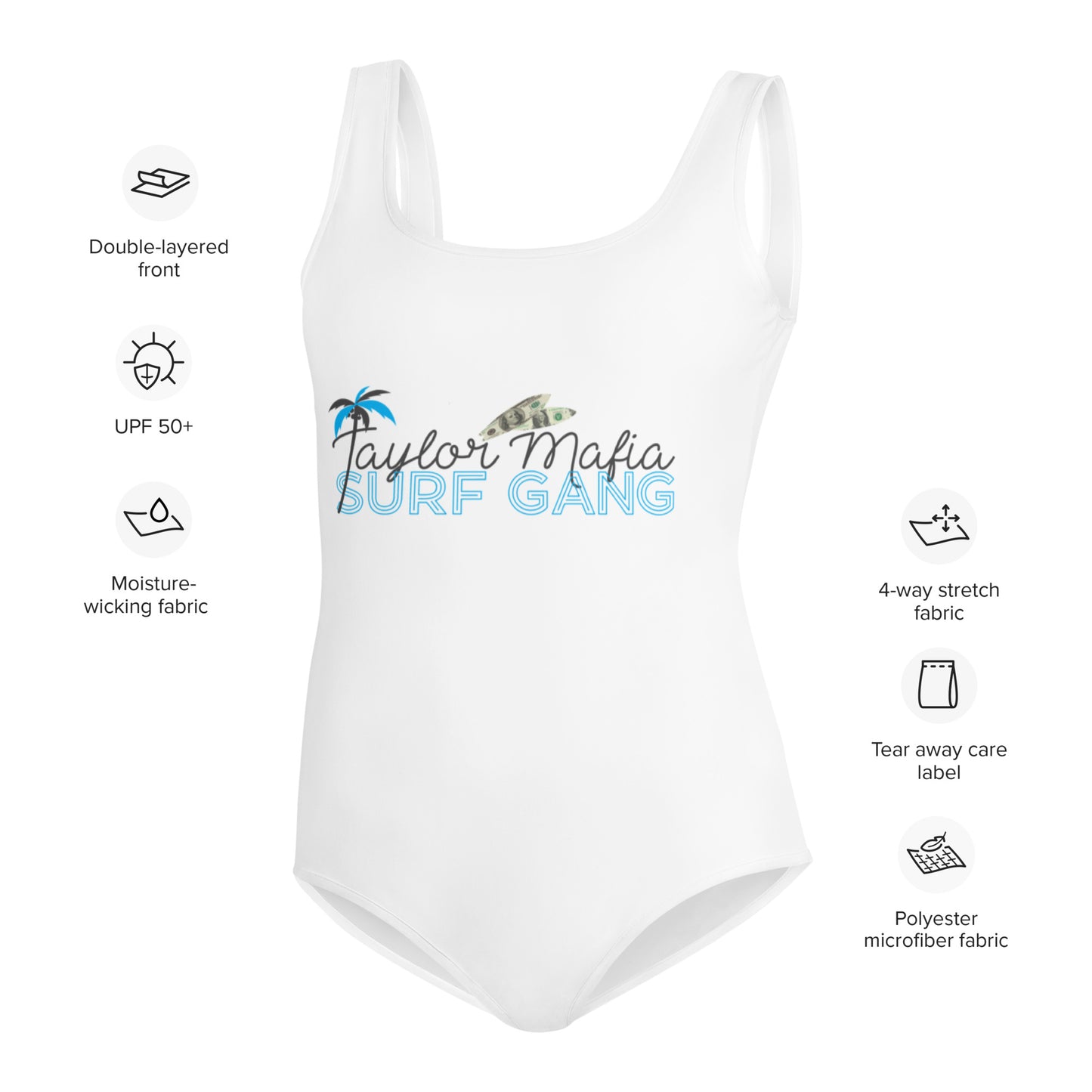 All-Over Print Youth Swimsuit