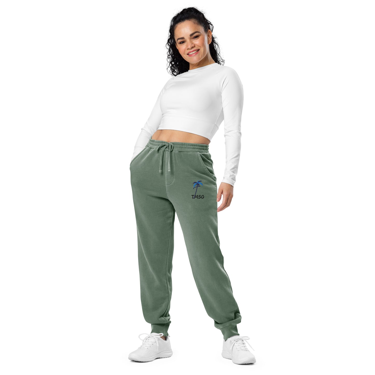 Unisex pigment-dyed sweatpants- TMSG JOGGERS
