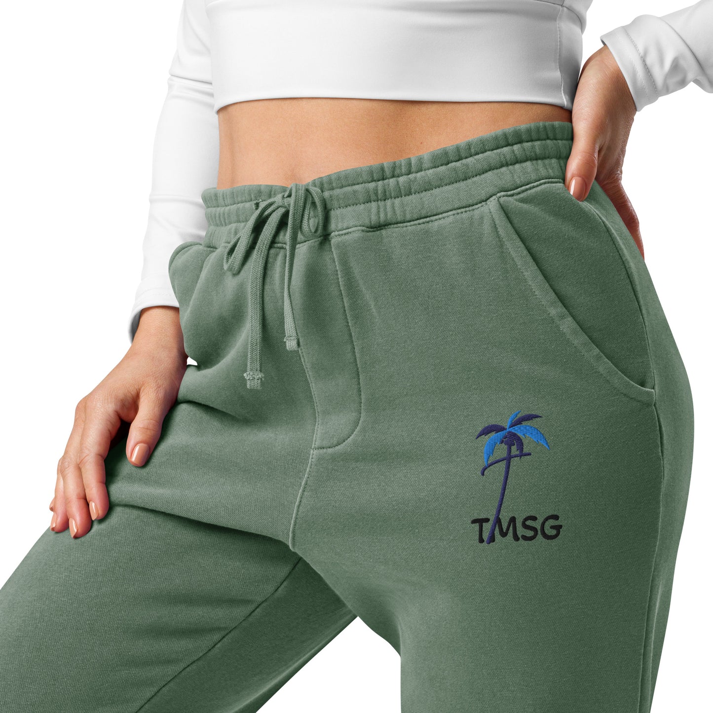 Unisex pigment-dyed sweatpants- TMSG JOGGERS