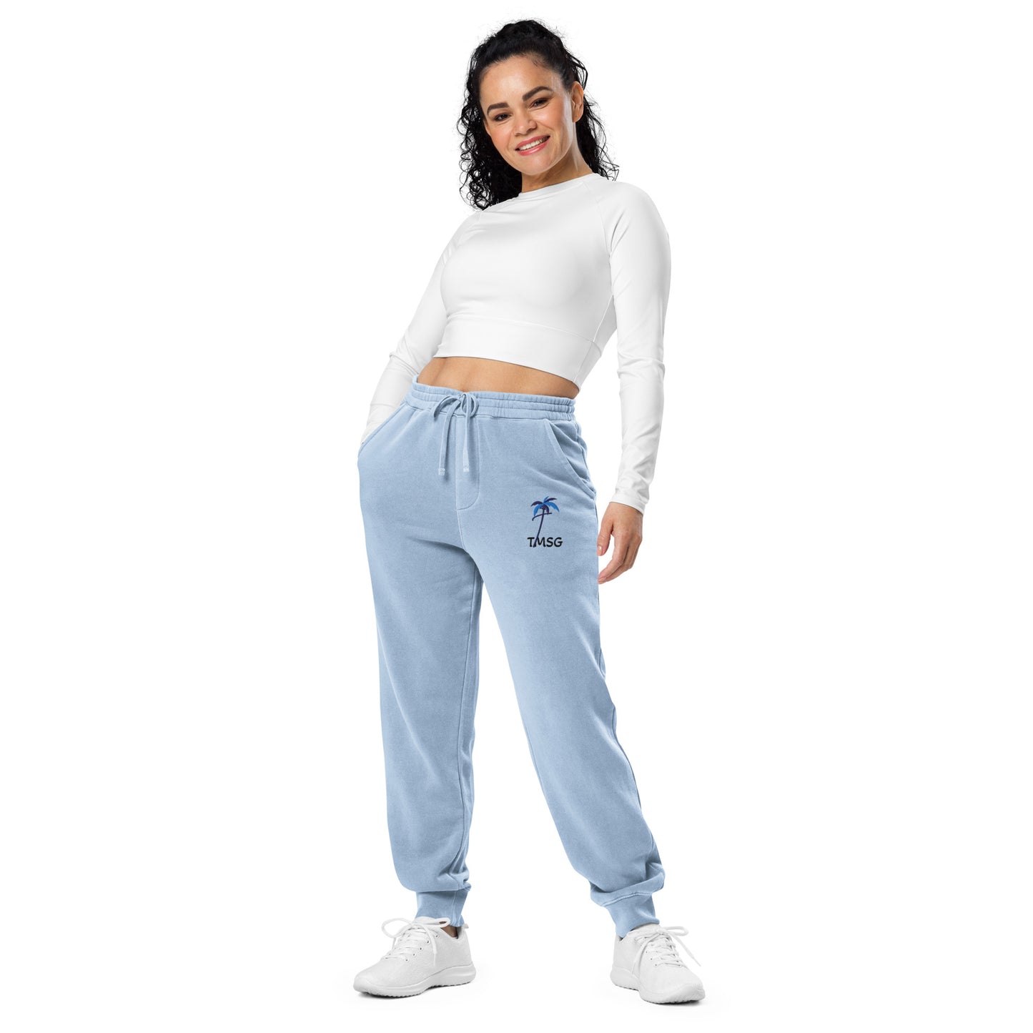 Unisex pigment-dyed sweatpants- TMSG JOGGERS