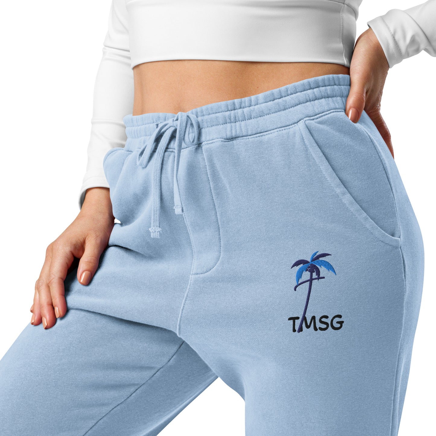 Unisex pigment-dyed sweatpants- TMSG JOGGERS