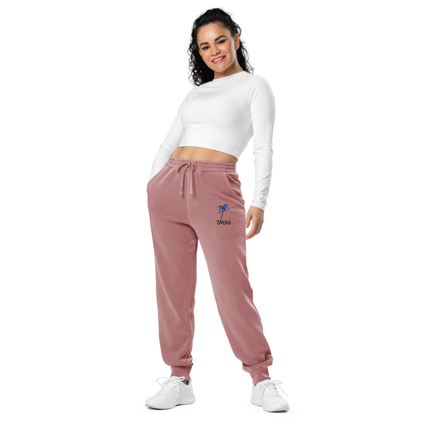 Unisex pigment-dyed sweatpants- TMSG JOGGERS