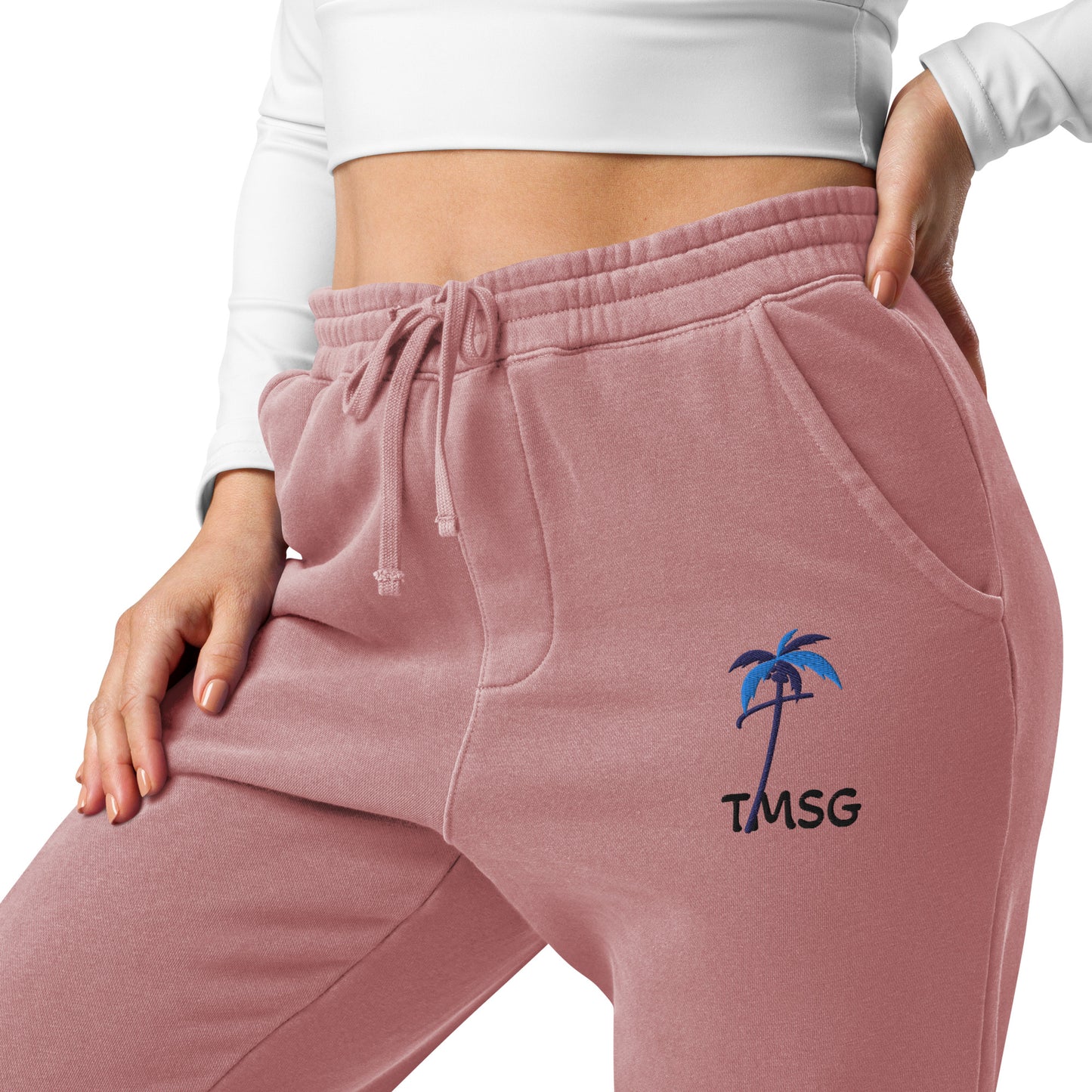 Unisex pigment-dyed sweatpants- TMSG JOGGERS