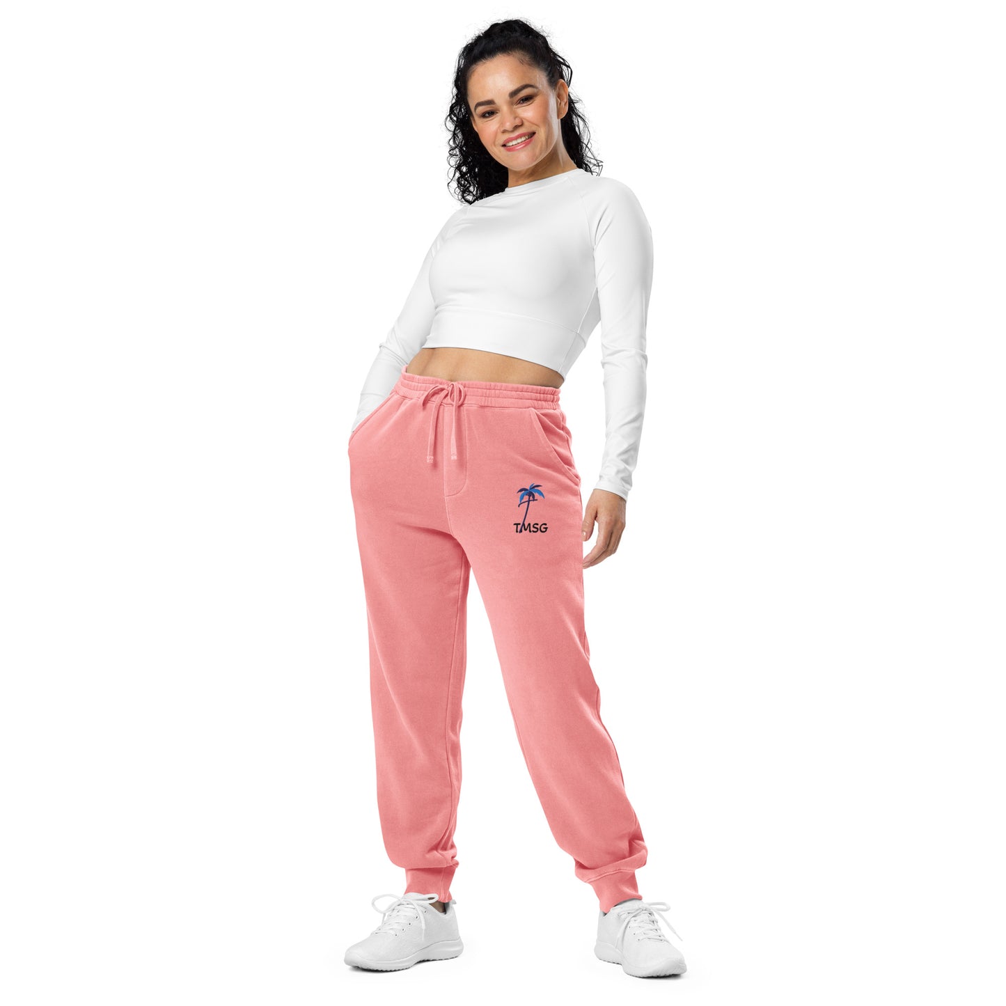 Unisex pigment-dyed sweatpants- TMSG JOGGERS