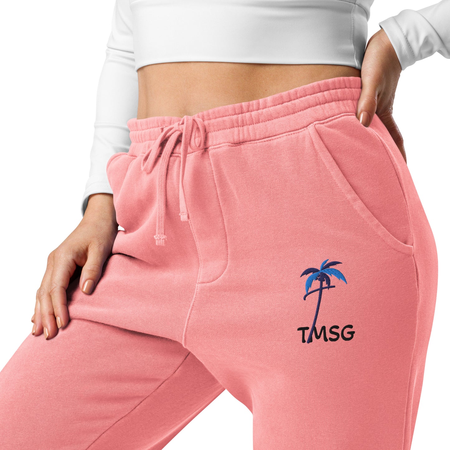 Unisex pigment-dyed sweatpants- TMSG JOGGERS