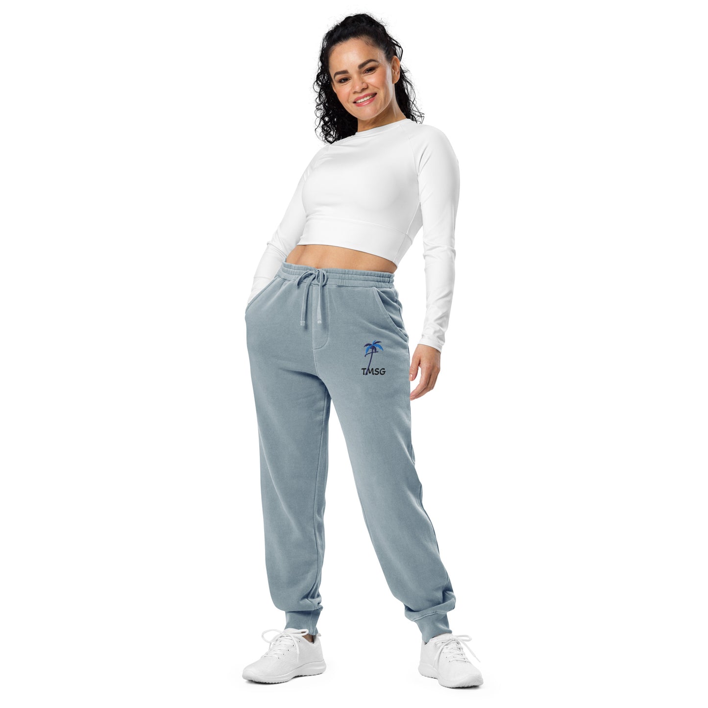 Unisex pigment-dyed sweatpants- TMSG JOGGERS