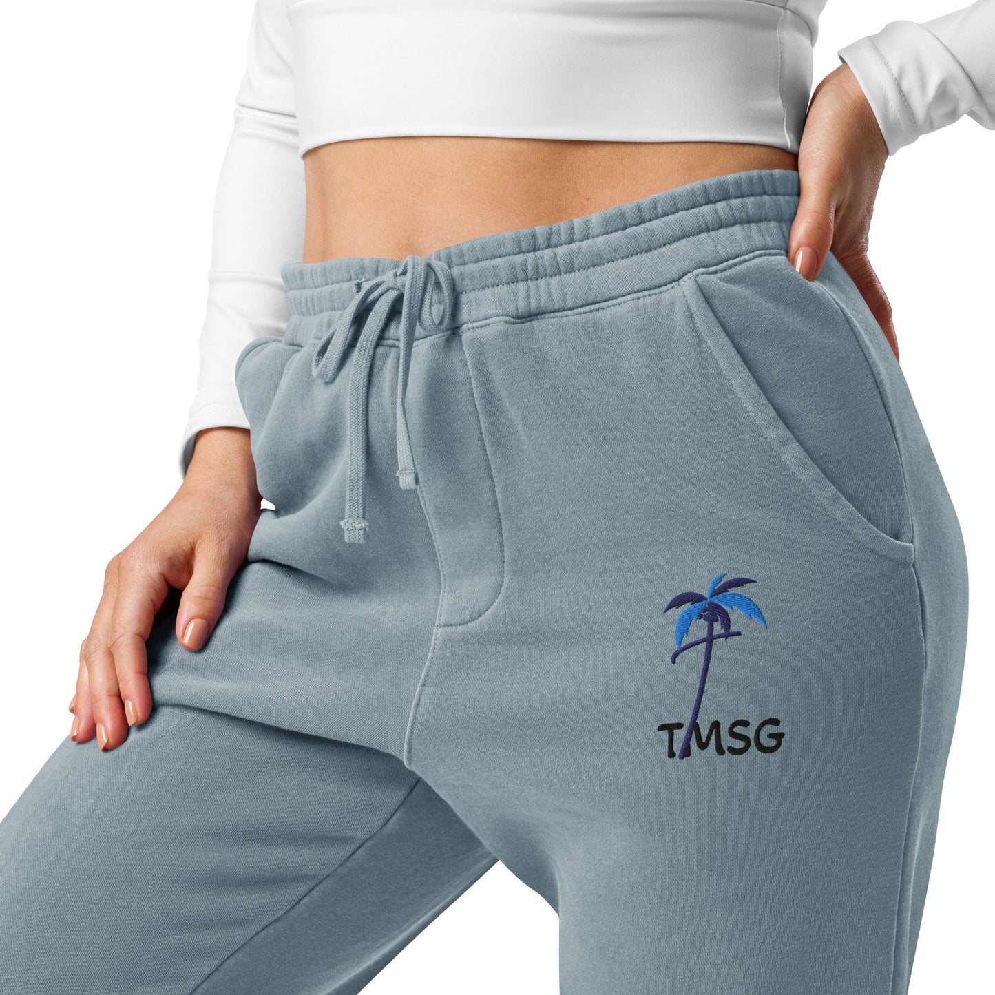 Unisex pigment-dyed sweatpants- TMSG JOGGERS
