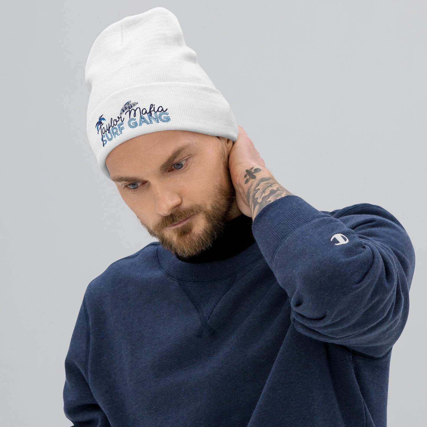 Embroidered Beanie